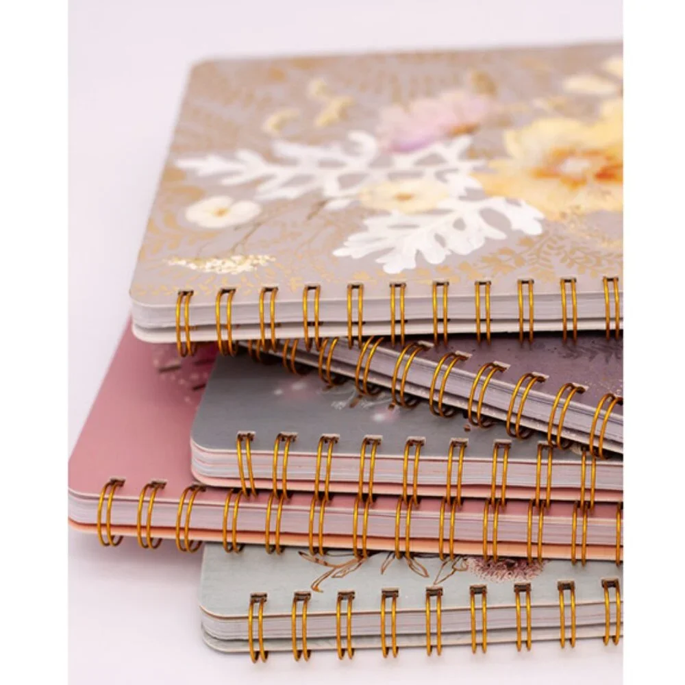 NWT NEW Papaya Lay Flat Spiral Notebook Journal 